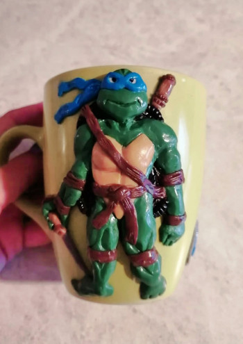 Черепашки ниндзя /Teenage Mutant Ninja Turtles/мастер - класс из полимерной глины. Polymer clay. Diy