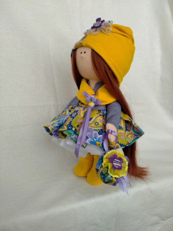 текстильная кукла Сентябринка