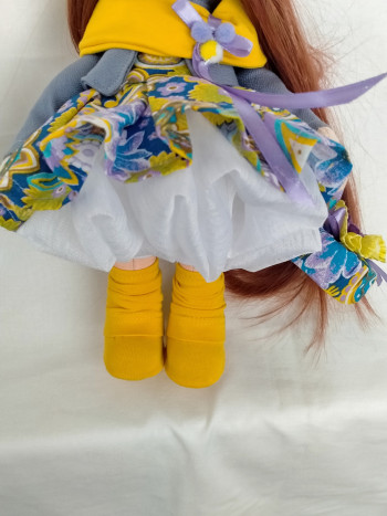 текстильная кукла Сентябринка