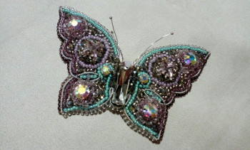 Брошь-бабочка «Радмила»